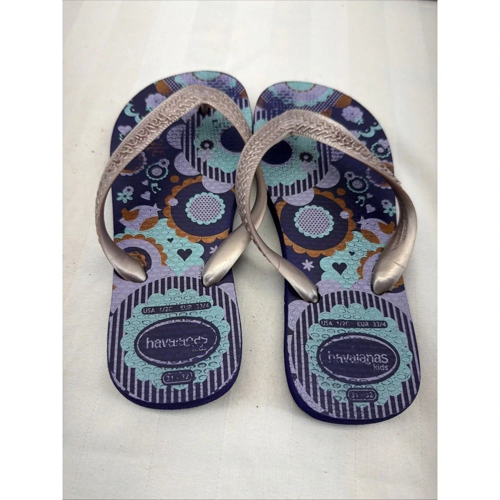Havaianas Flip Flops Youth Girls Size. 1/2C‎